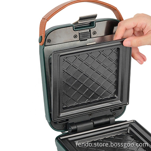 Vintage Hot Home Electric Breakfast: 3-in-1 Egg Waffle Sandwich Maker